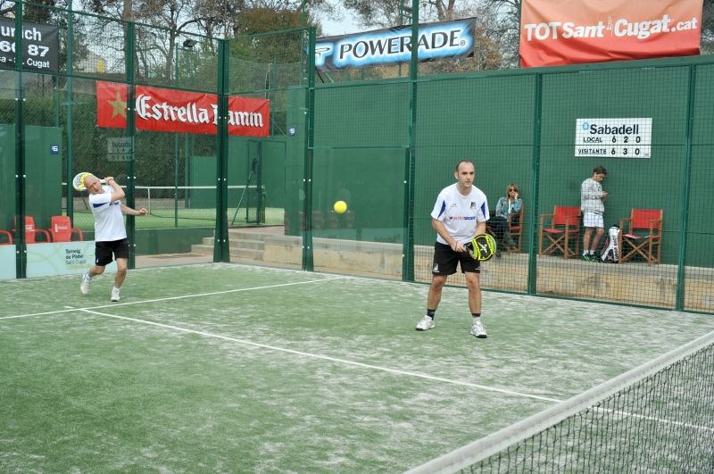 El Junior FC passarà a tenir 12 pistes de pàdel. FOTO: Amanda Bernal