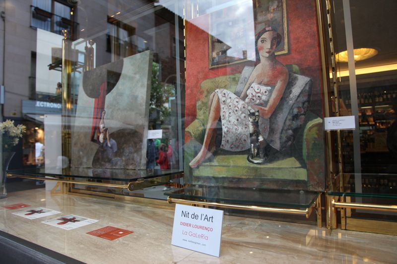   Aparador de Sabat al Carrer Rusiñol. FOTOS: Lali Puig