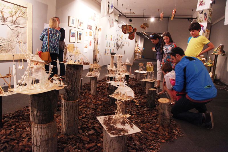 La Nit de l'Art arriba amb activitats artístiques durant tot el vespre  FOTO: Lali Puig