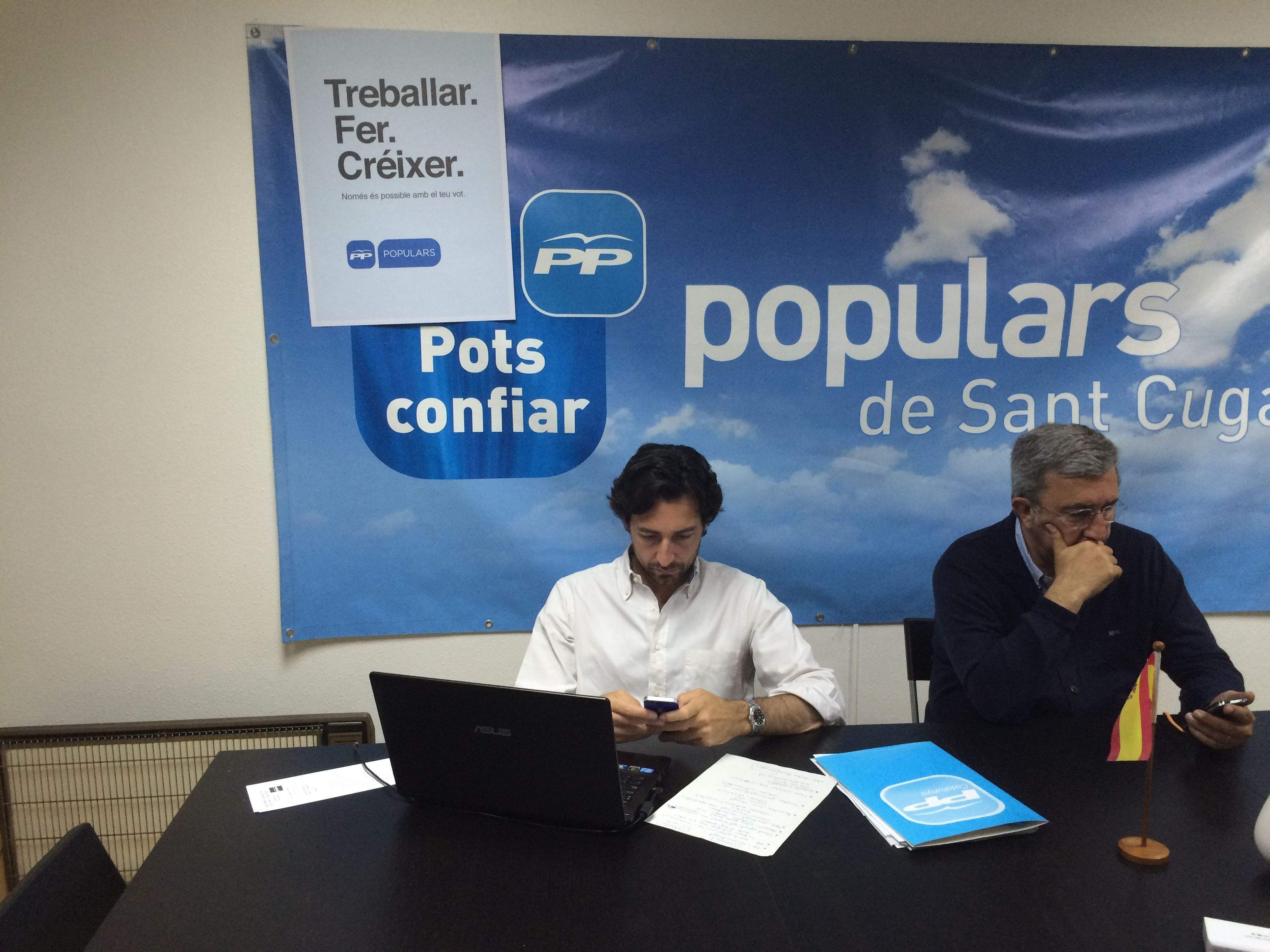 Álvaro Benejam i Jordi Carreras. FOTO: À. L. P.