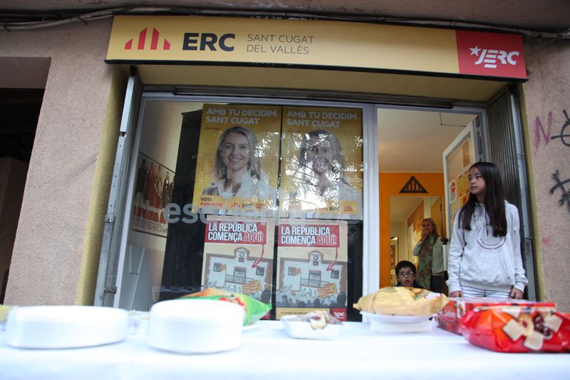   Esquerra Republicana de Catalunya. FOTOS: Lali Puig