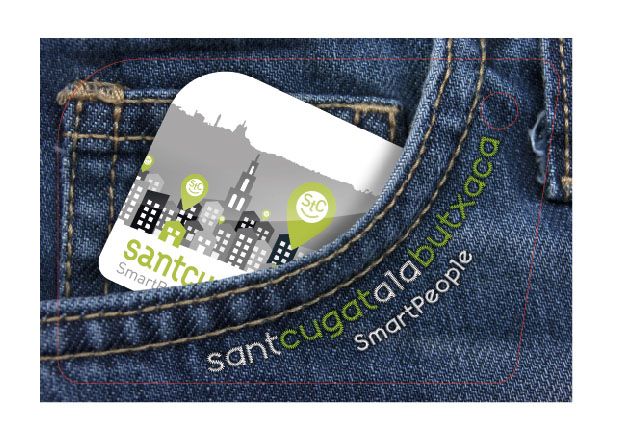 La targeta de Sant Cugat a la Butxaca acumula punts bescanviables per promocions. FOTO: Cedida