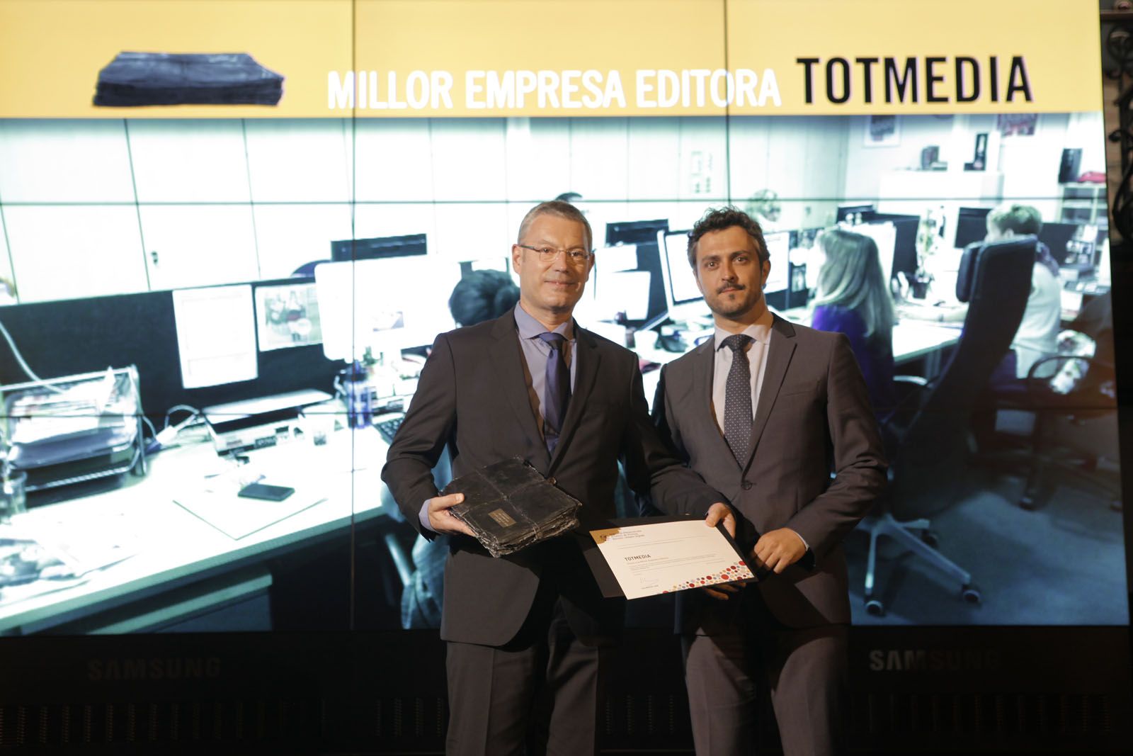 Ramon Grau a l'esquerra. FOTO: Artur Ribera 