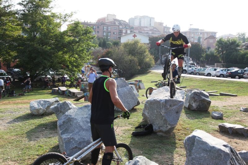 El circuit de Bike-Trial acollirà la competició. FOTO: Lali Puig
