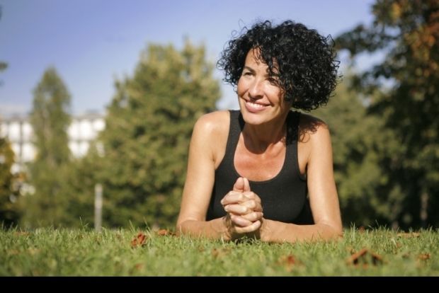 L'artista Nina porta el primer centre d'entrenament integral de Pilates i veu d'Espanya, i es troba a Sant Cugat. FOTO: Artur Ribera