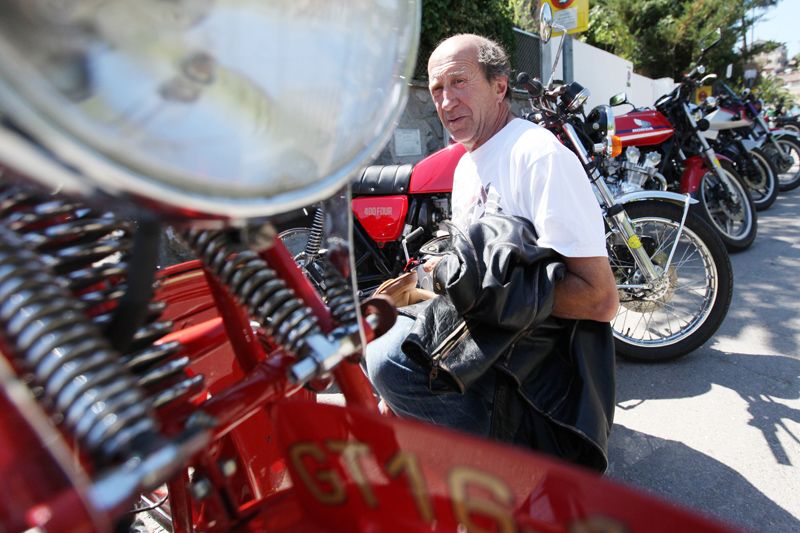   Parada de la IV MotoClàssica Barcelona al Rancho El Paso de La Floresta. FOTOS: Lali Puig
