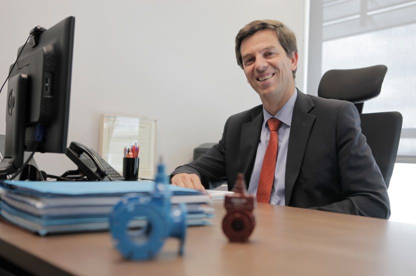 Baurier, al seu despatx al Sant Cugat Business Park . FOTO: Artur Ribera