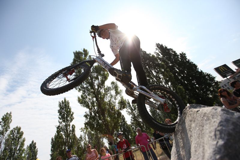Open Vallès de Bike Trial al Parc de Bici Trial de Sant Cugat. FOTOS: Lali Puig
