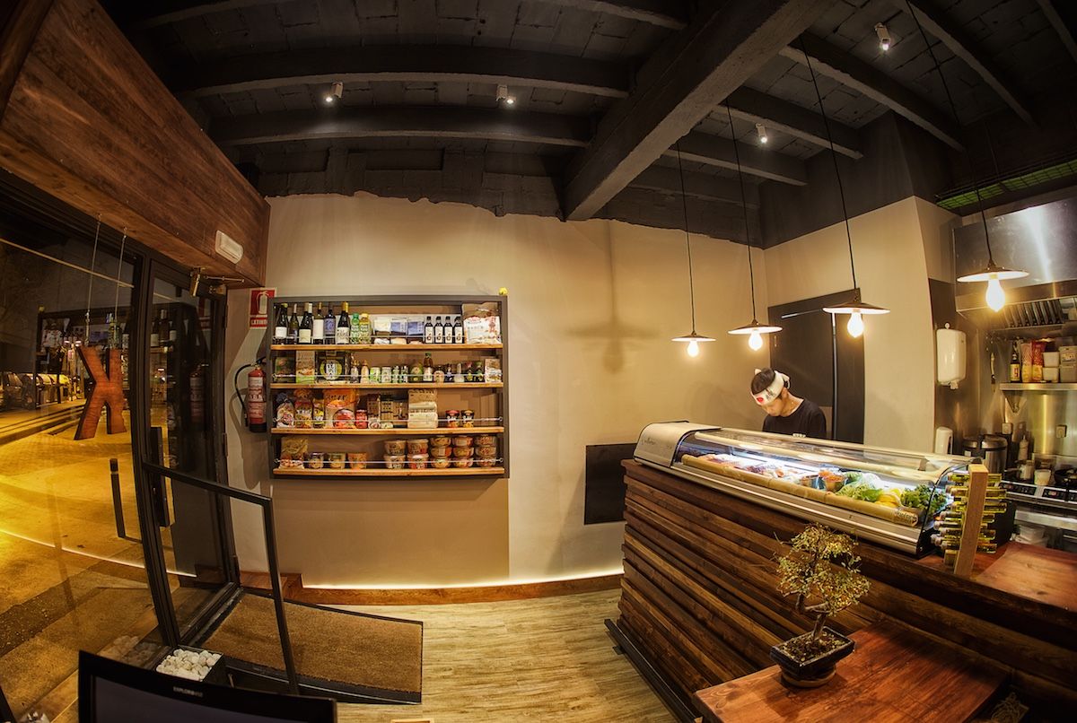 El KITSUne Take Away s'ubica a la plaça de Pep Ventura. FOTO: Cedida