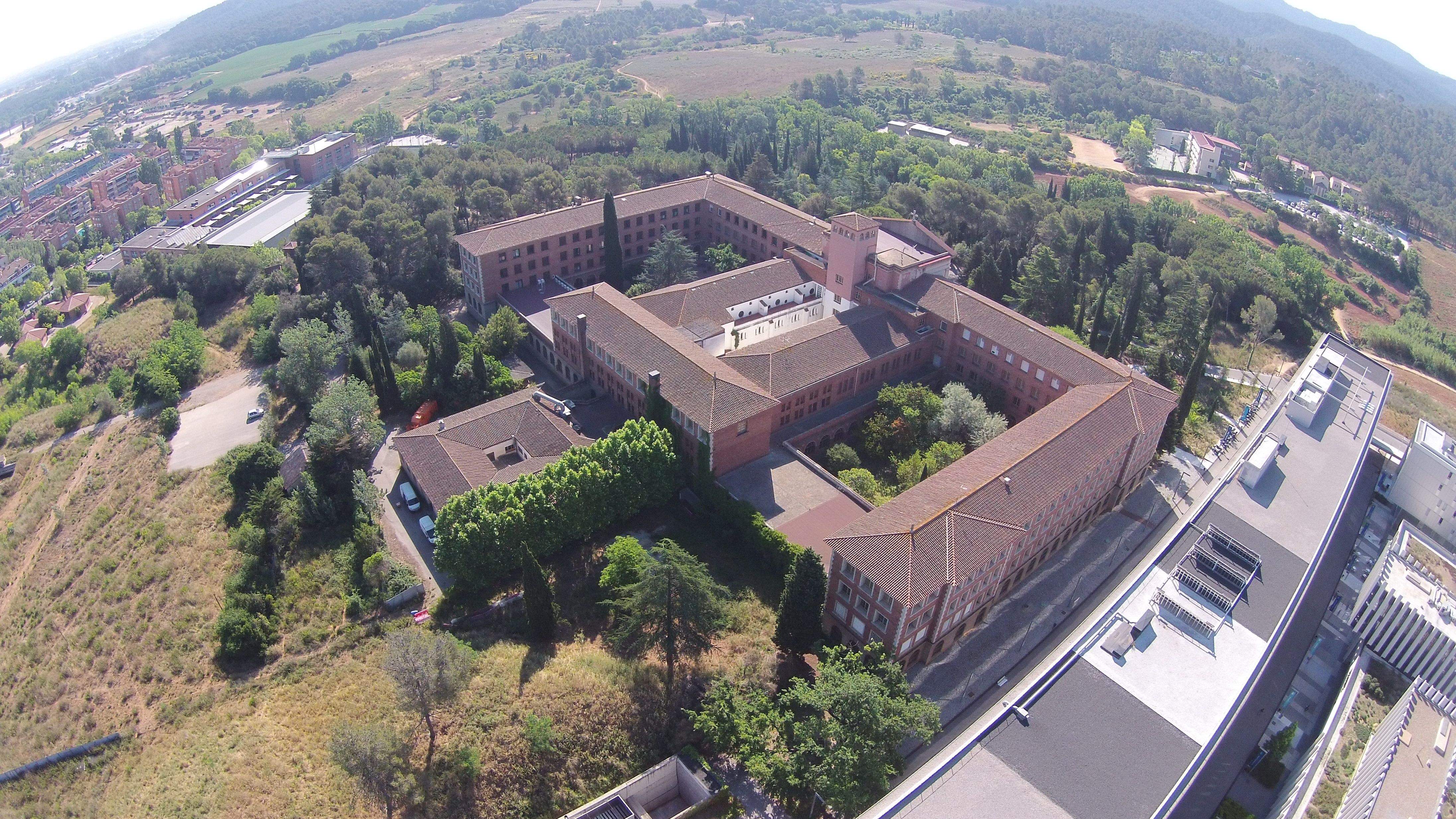  Imatge aèria del Centre Borja i Esade. FOTO: Quico Domingo