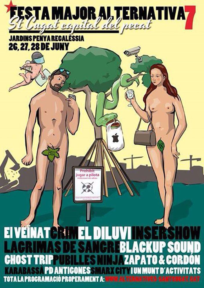 Cartell de la Festa Major Alternativa 2015