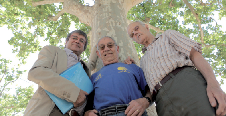 Torrijos, Castellví i Roca. FOTO: Artur Ribera