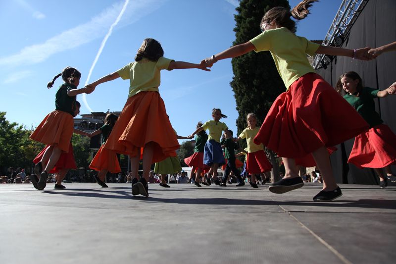L'Andança a Plaça de l'any passat. FOTO: Lali Puig