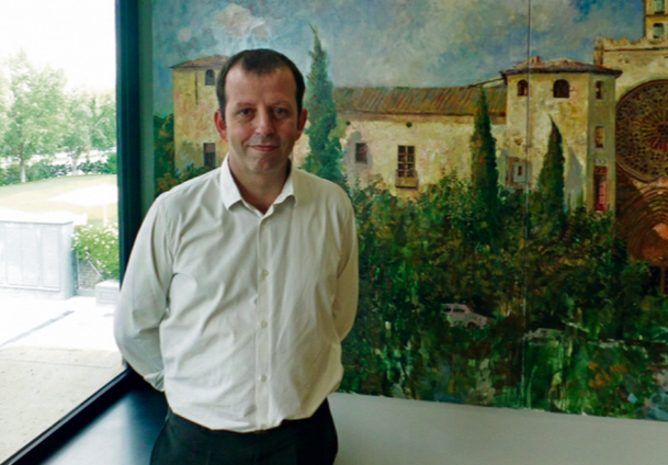 Carles Brugarolas és l'únic regidor d'Unió dels tres Sant Cugat que s'ha passat a    Demòcrates de Catalunya. FOTO: Artur Ribera