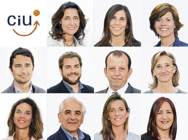 Conesa (CDC), Paraira (UDC), Fortuny (CDC), Calvet (CDC), Rovira (CDC), Brugarolas (UDC), Pellicer (CDC), Barbany (CDC), Puigdomènech (CDC), Salat (UDC) i Pérez (independent)