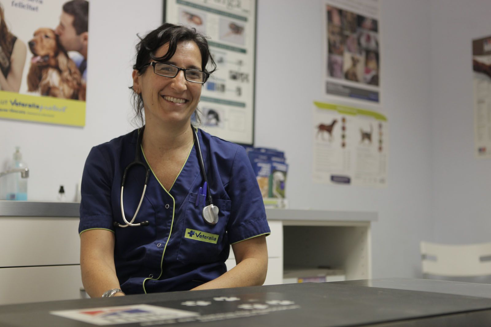 Marta Ribot, a la consulta de Veteralia. FOTO: Artur Ribera