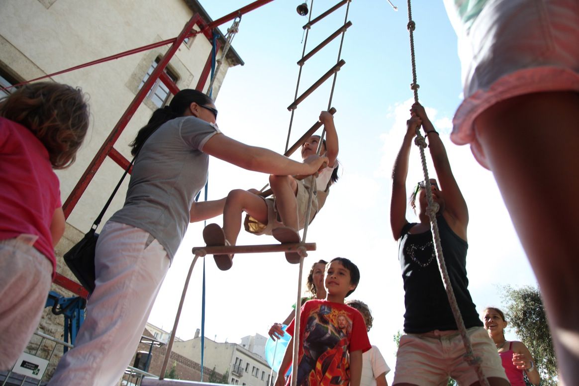 L'espai infantil canvia d'ubicació i es passa al Parc Central. FOTO: Lali Puig