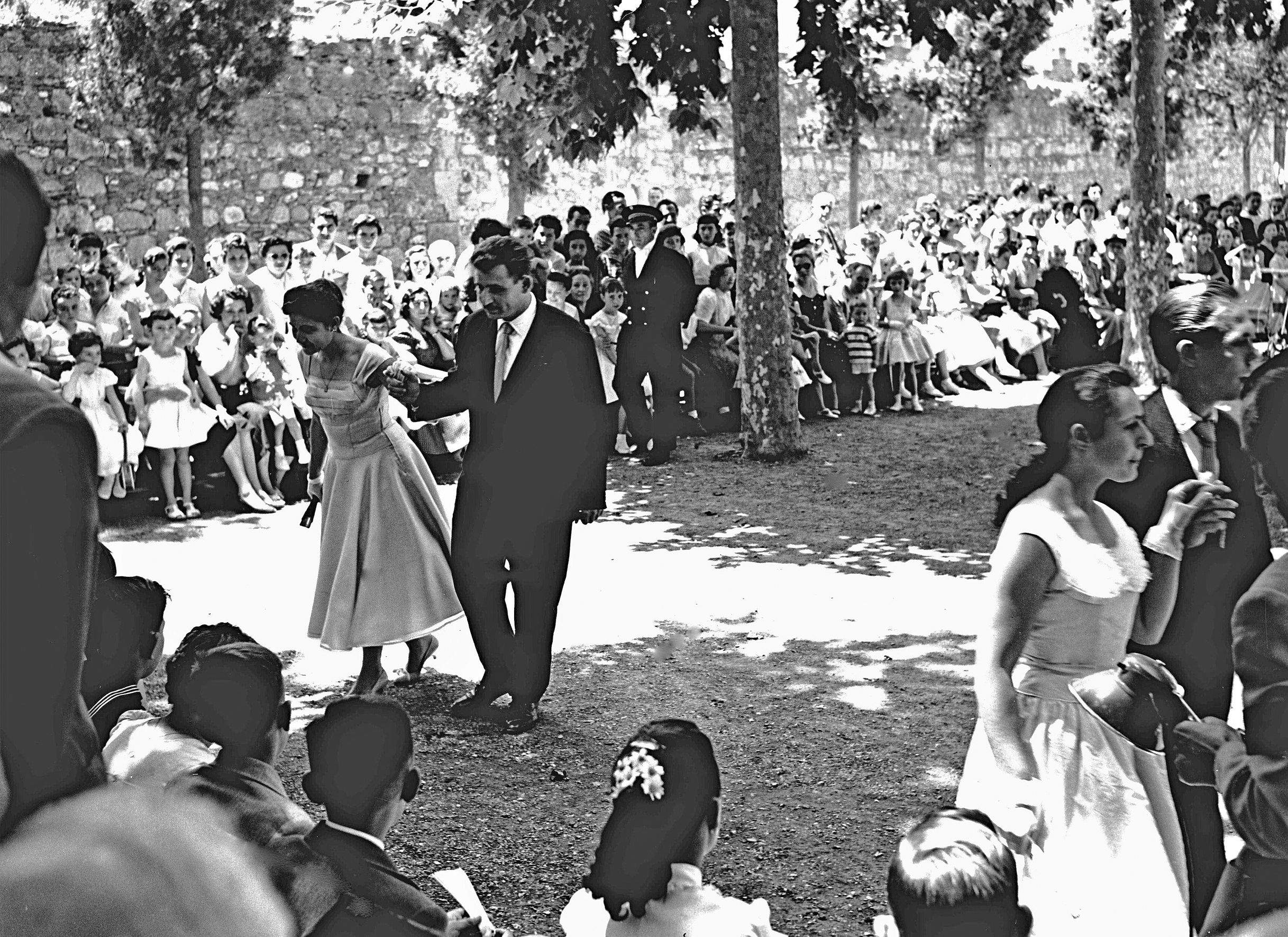 Fotografia del ball a mitjants de segle XX. Foto: Octavi Galceran