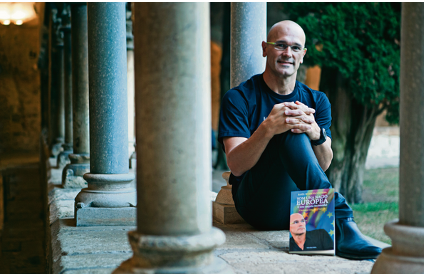 Romeva és coordinador del Pacte Santcugatenc pel Dret a Decidir. FOTO: Artur Ribera