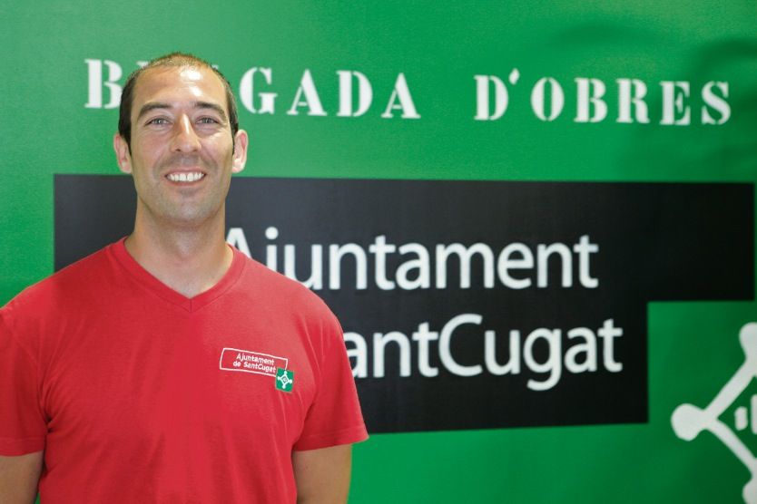 Miguel Gómez, encarregat de l’obra civil. FOTO: Artur Ribera