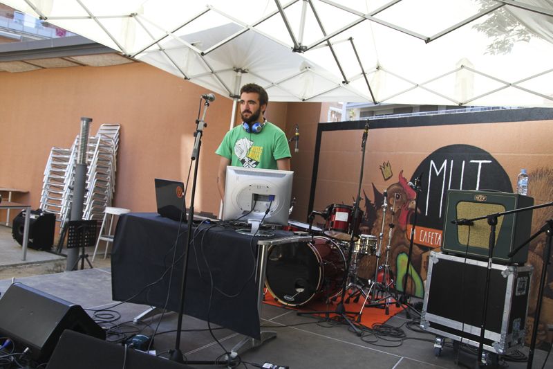 Riki Undersounds en una de les seves propostes FOTOS: Estefania Bedmar. 