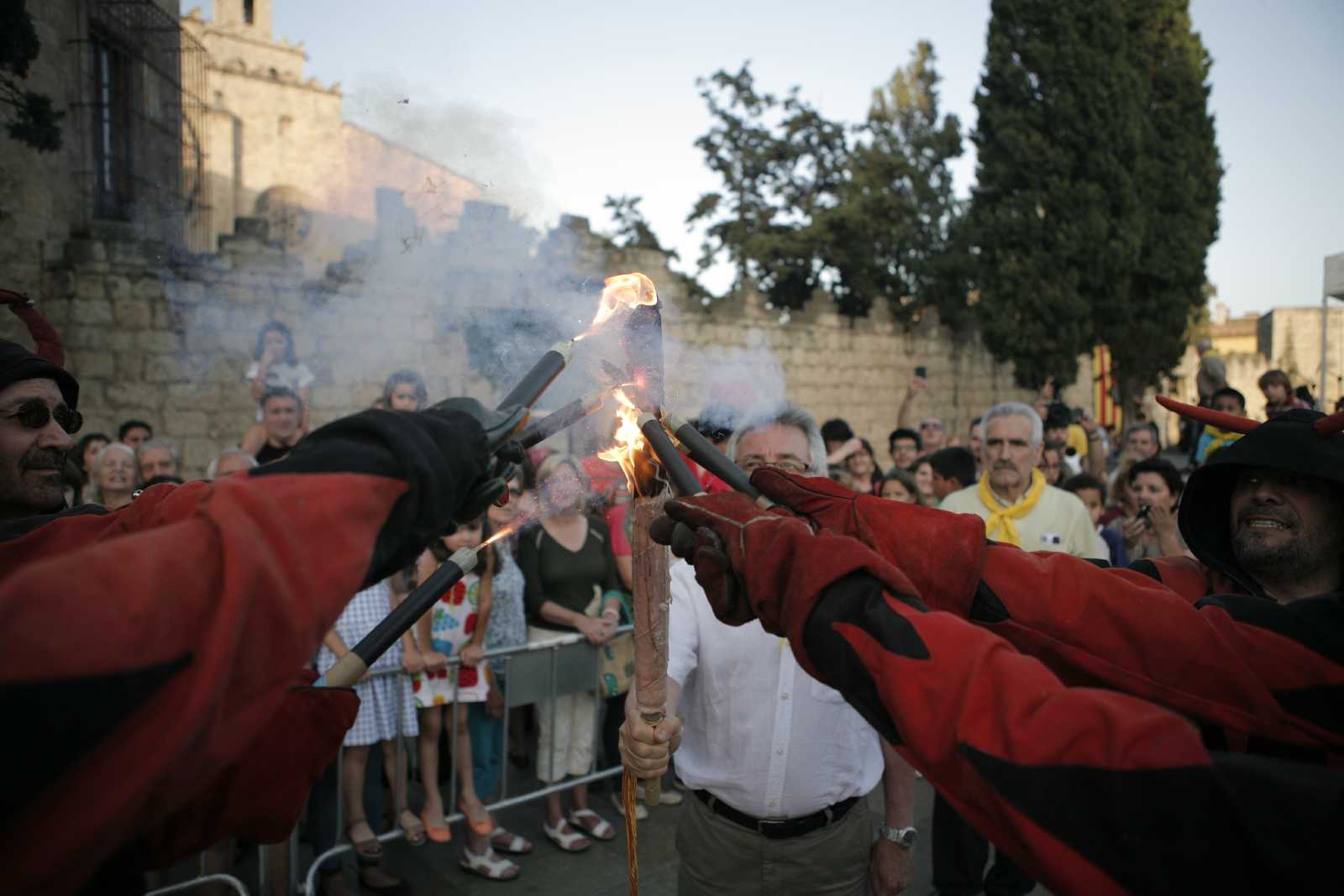 La Flama del Canigó donarà el tret de sortida a la celebració FOTO: Artur Ribera