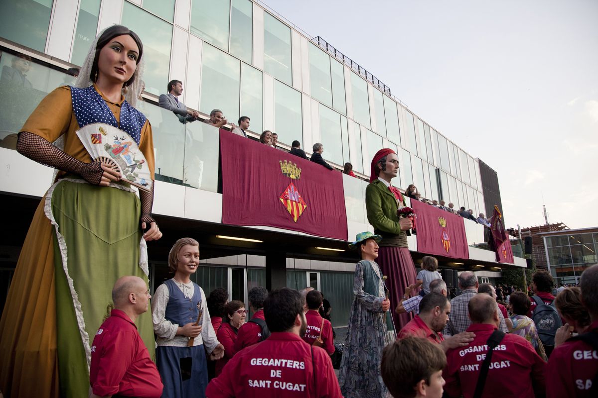 El seguici d'inici i el pregó obriran la Festa Major 2015. FOTO: Lali Puig