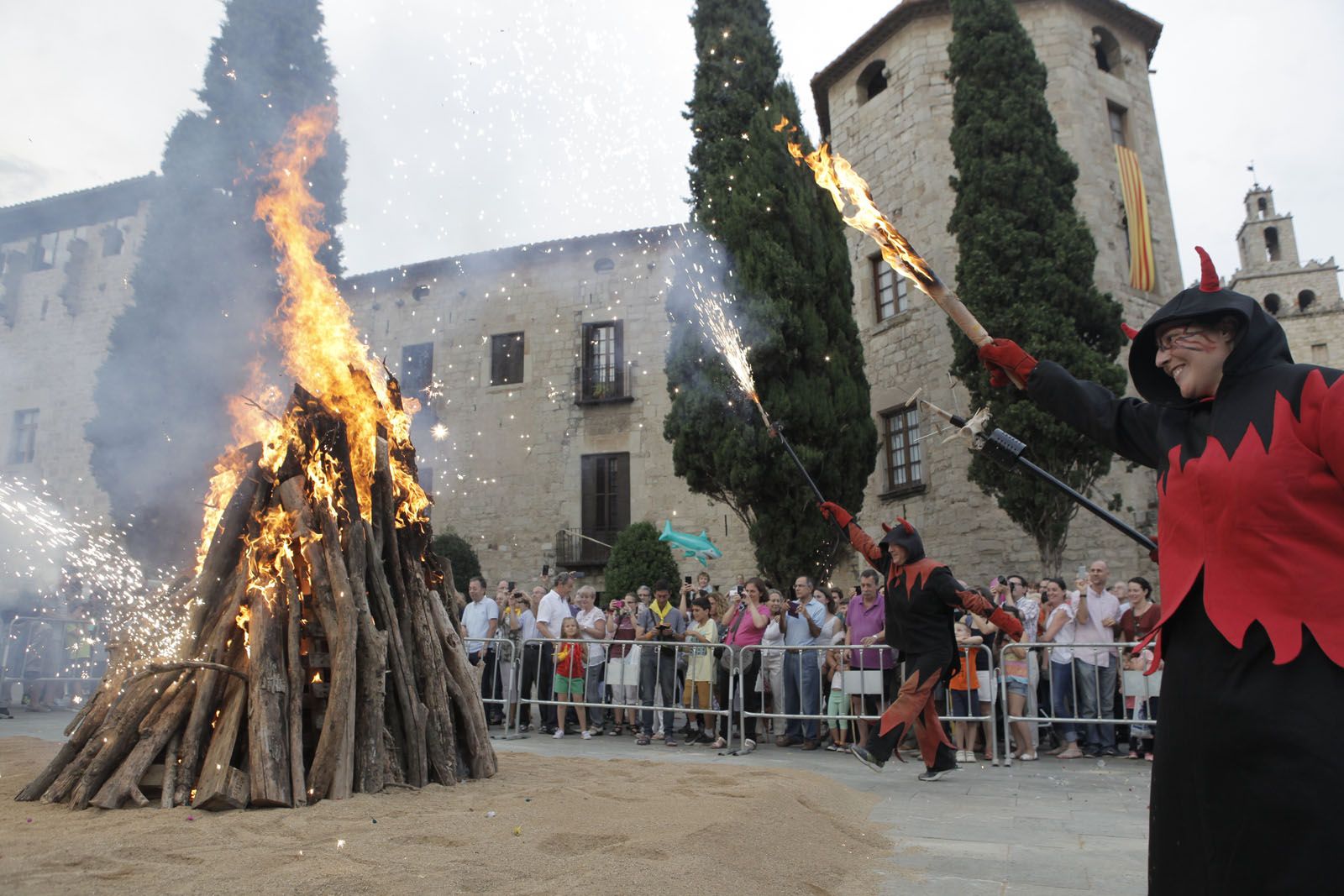 L'arribada de la Flama del Canigó i Revetlla seran les grans protagonistes de la setmana. FOTO: Artur Ribera
