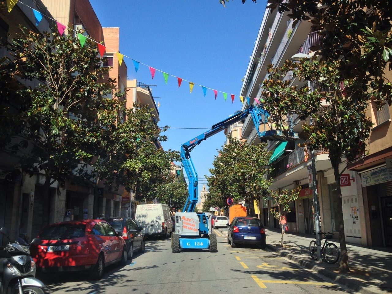 L'avinguda de Cerdanyola és un dels espais que s'ha de repensar. FOTO: Artur Ribera