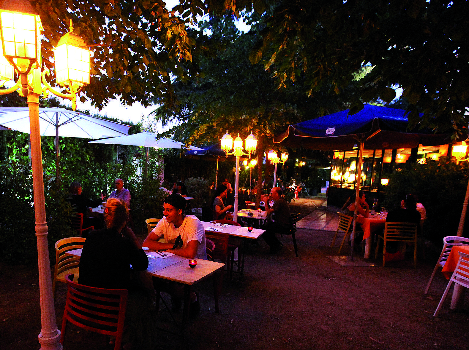 La terrassa del Mon Secret és el tret diferencial d'aquest restaurant. FOTO: Lali Puig