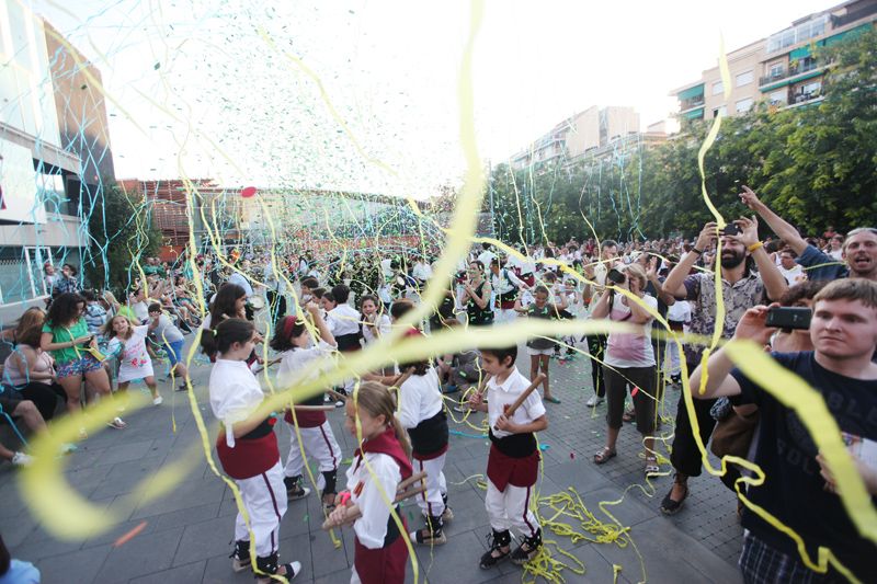 Inici de Festa Major: pregó i seguici. FOTOS: Lali Puig