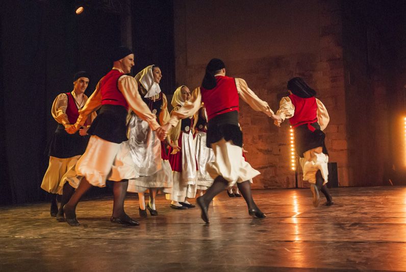 Moment de l'actuació del Grup Mediterrània. FOTO: Aida Sotela