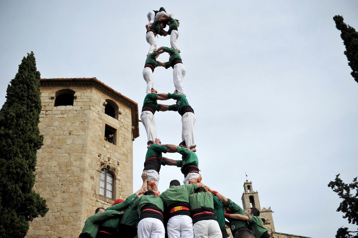 La XX Diada Castellera, a partir de les 18 hores. FOTO: Amanda Bernal