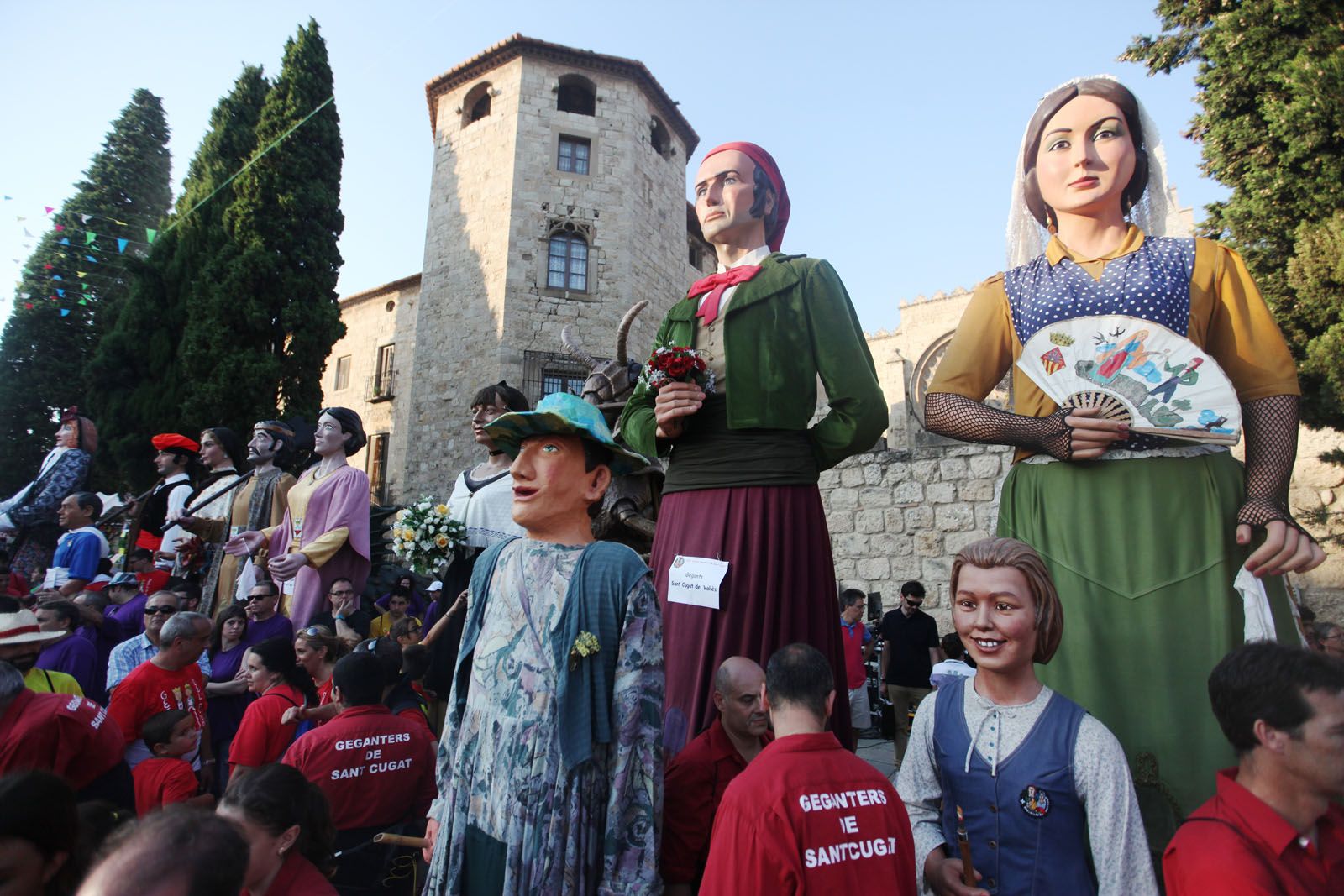 Passada edició de la Trobada Gegantera de Festa Major FOTO: Lali Puig