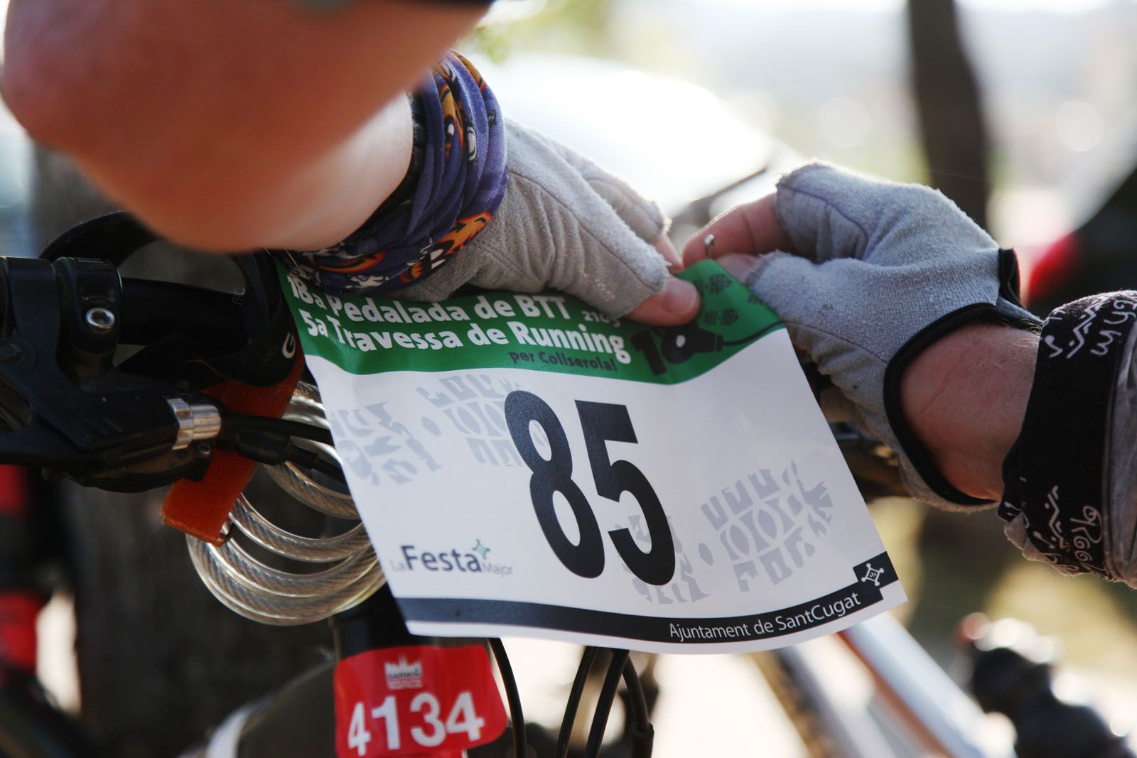 XVIII Pedalada BTT - 5a Travessa de running al Parc de la Pollencreda. FOTOS: Lali Puig