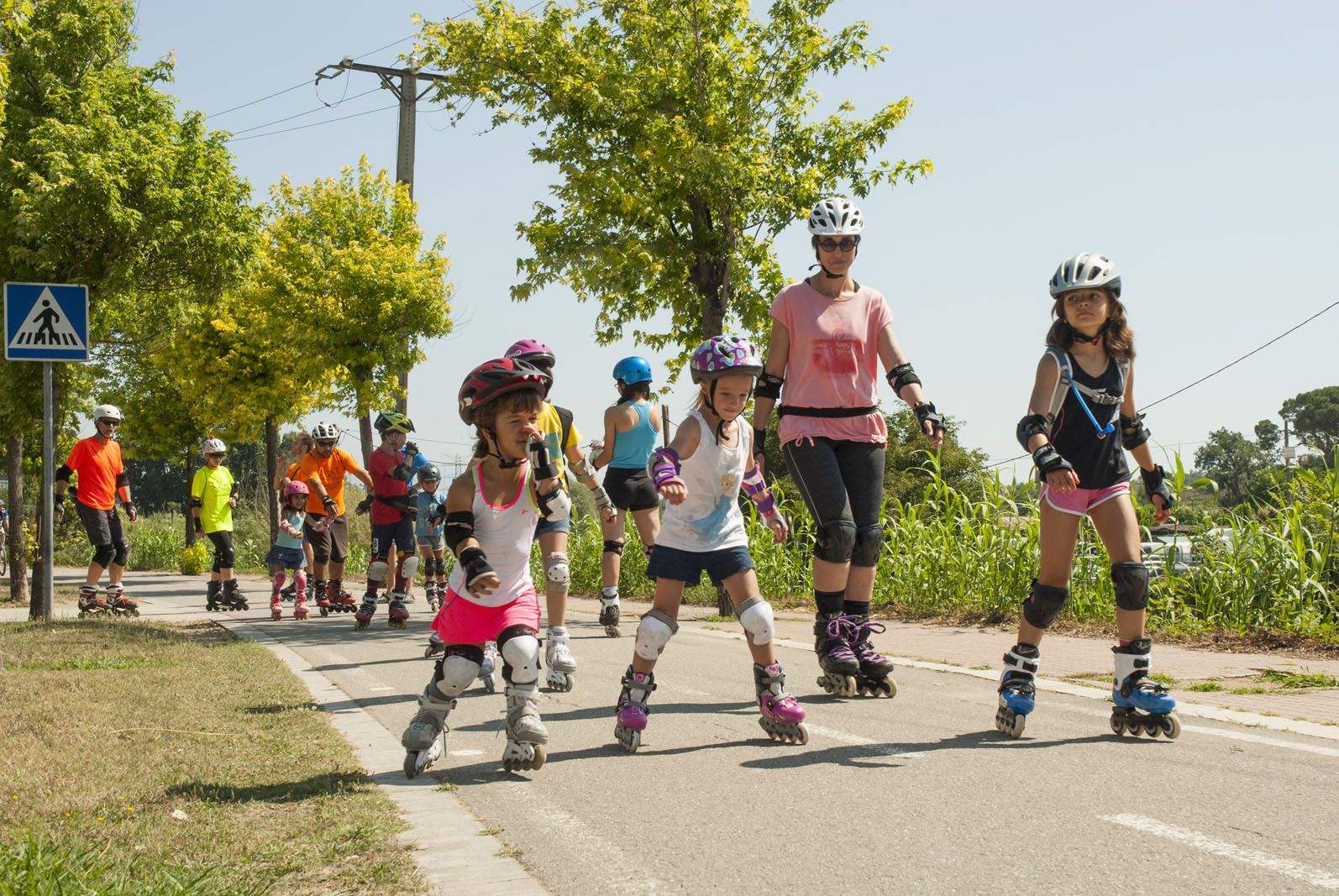 Patinada Popular. Pista de la Pollancreda. FOTOS: Aïda Sotelo