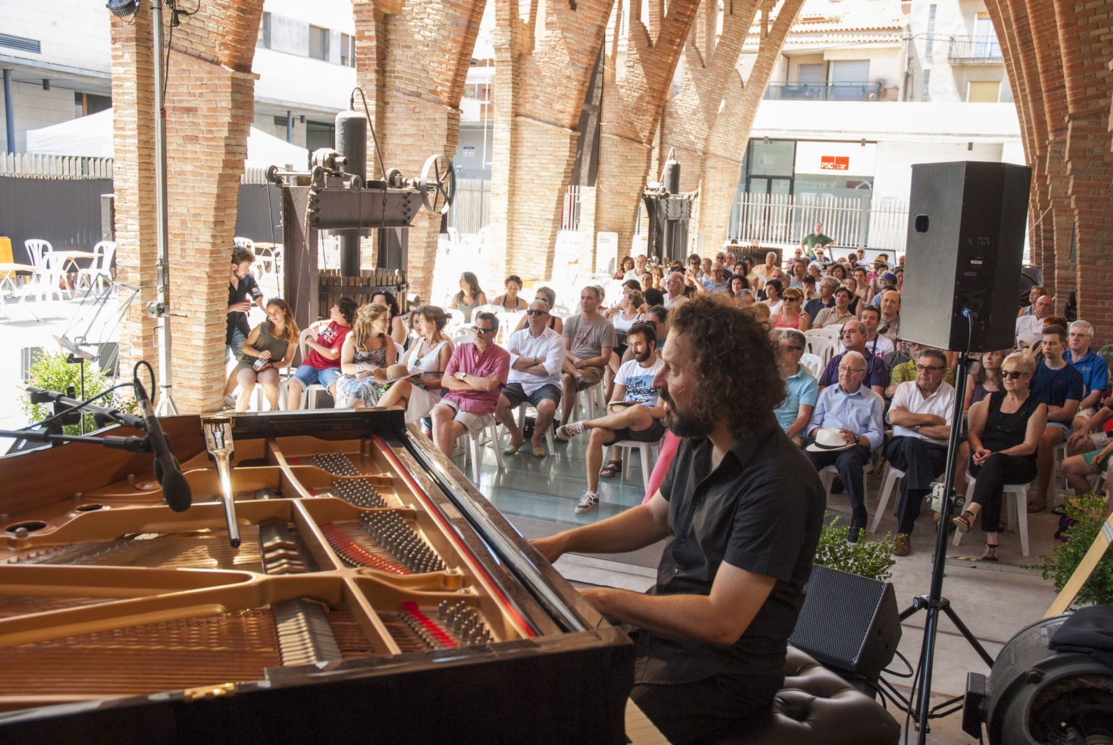 Concert Cambotré Jazz Ensemble i Artur Regada. Celler Modernista. FOTOS: Aïda Sotelo 