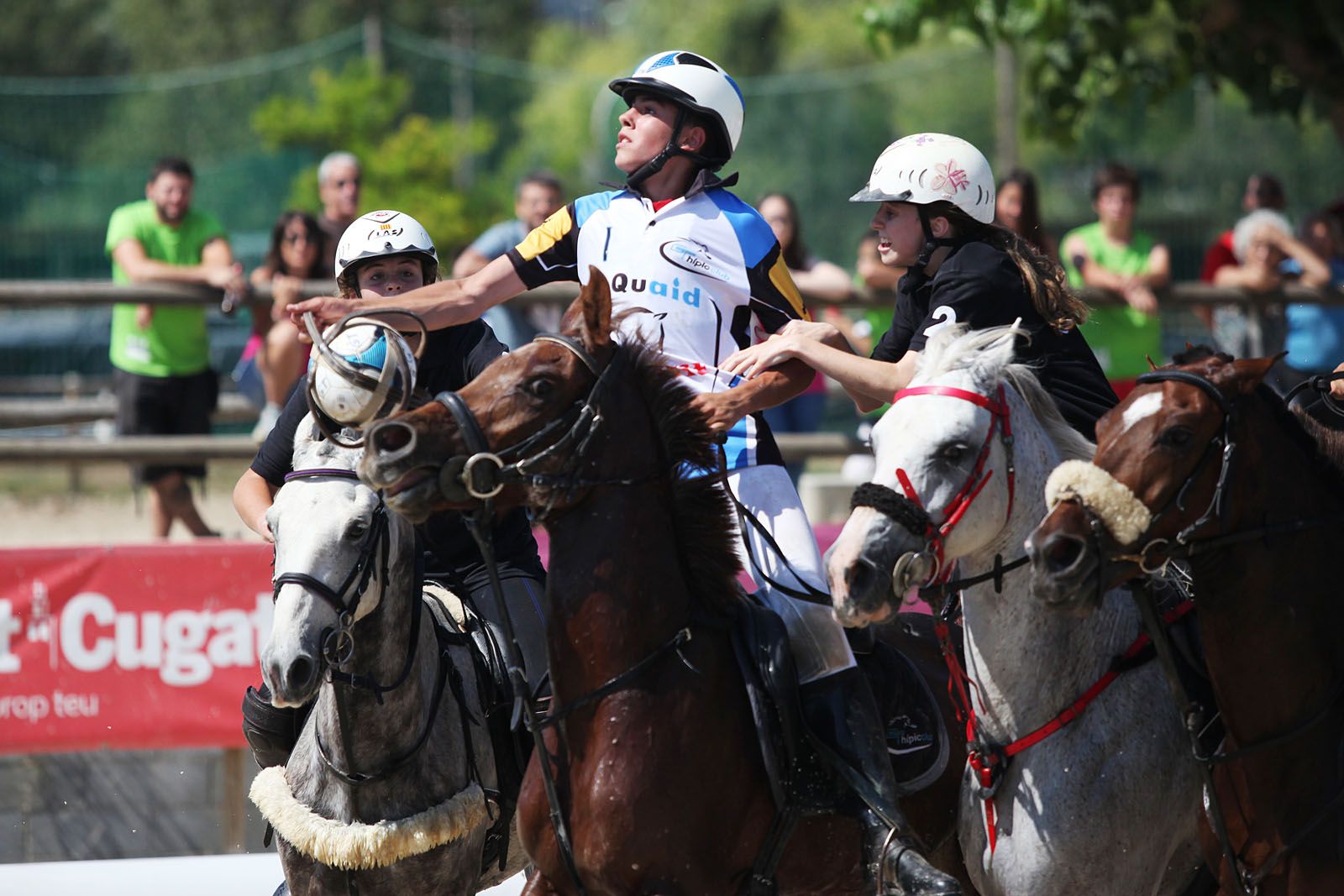 Una de les semifinals del Campionat d'Espanya. FOTO: Lali Puig