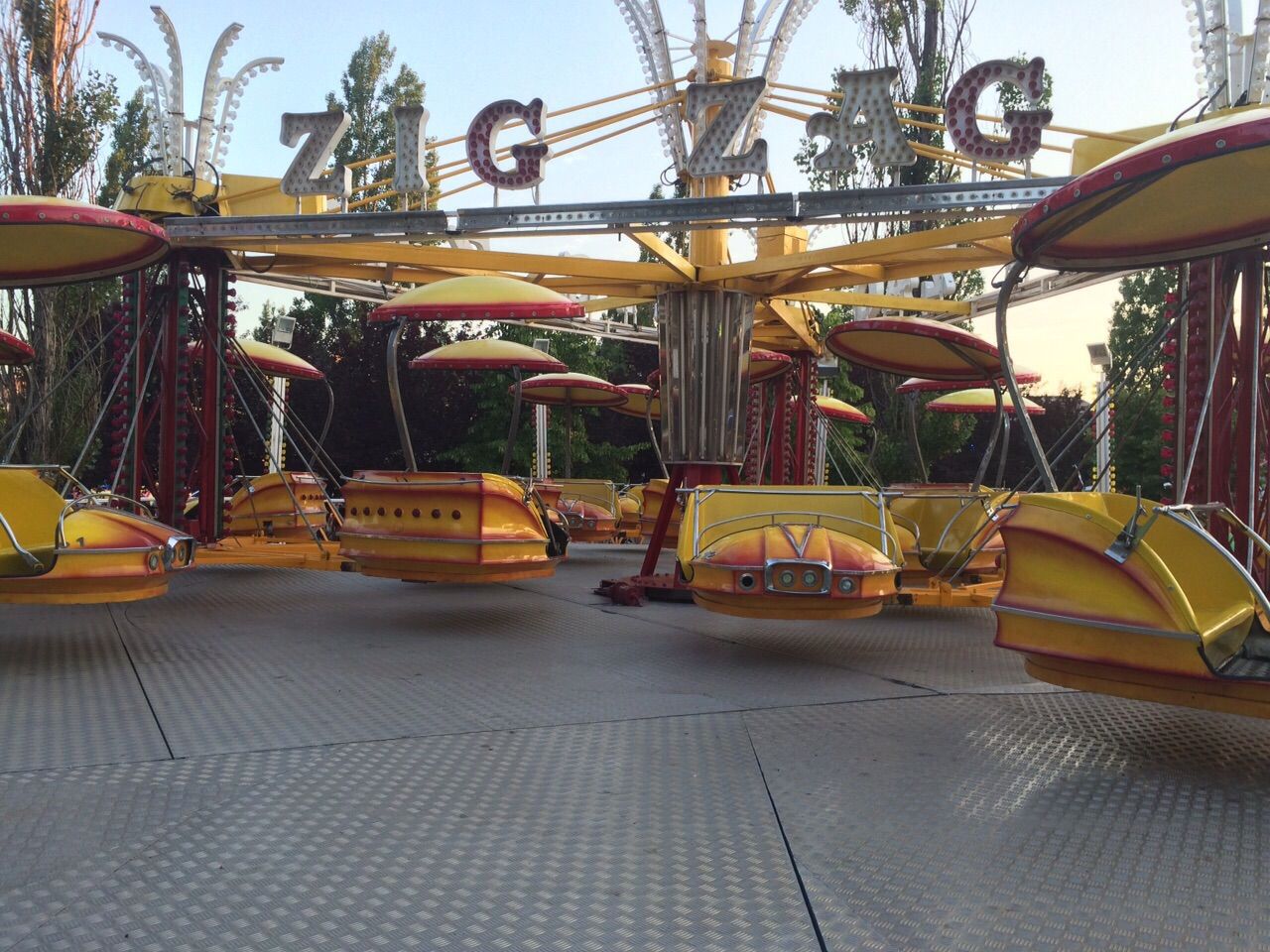 L'atracció on s'ha produit l'accident. FOTO:Cedida