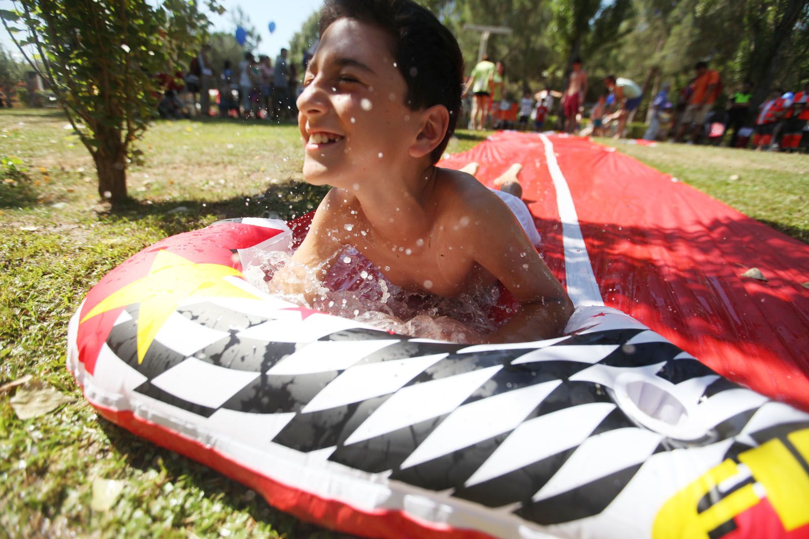 La Festa de l'Aigua s'ha celebrat al Parc Central. FOTO: Lali Puig