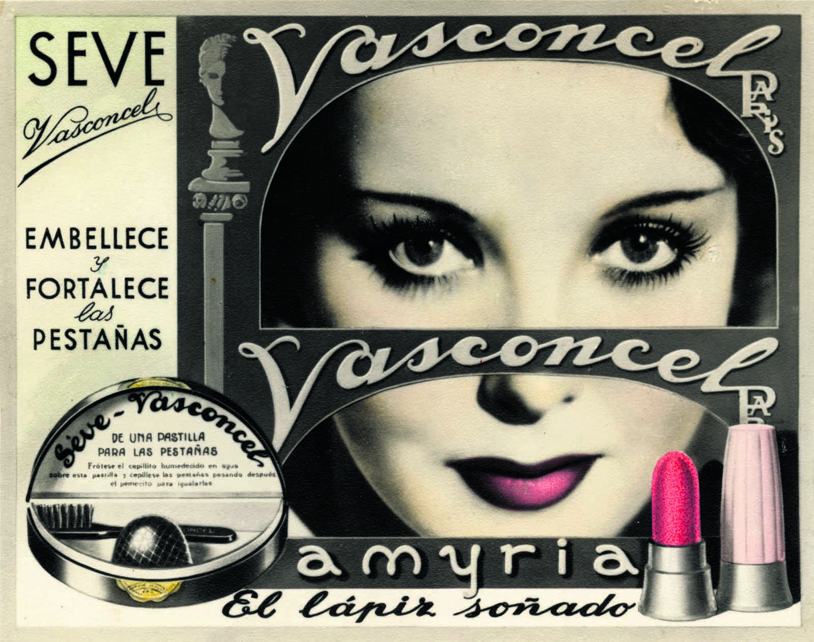 Amyria. Anunci del rímel més famés de la marca.