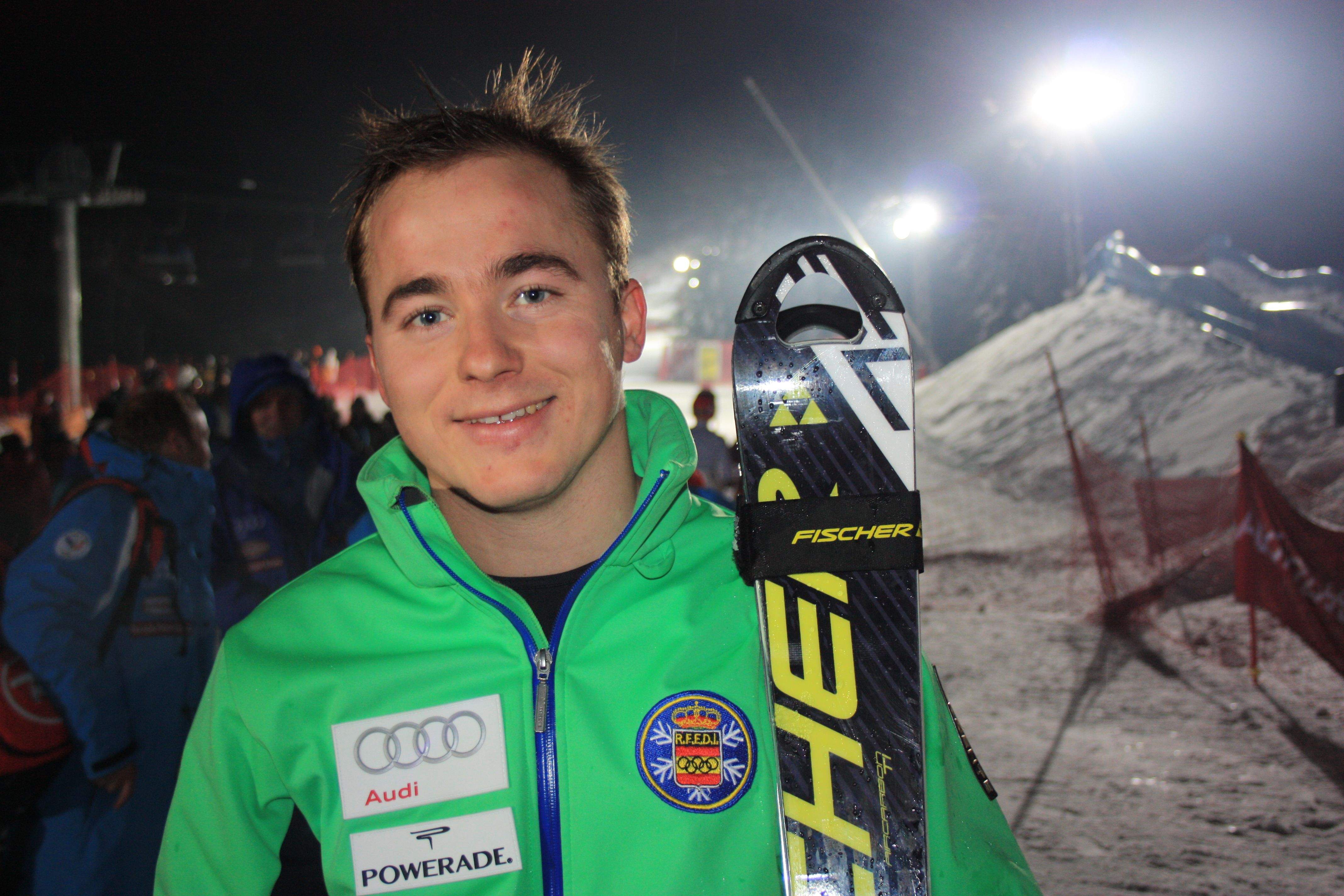 Pol Carreras, aquest hivern, a la Copa d'Europa a Chamonix. FOTO: polcarreras.com