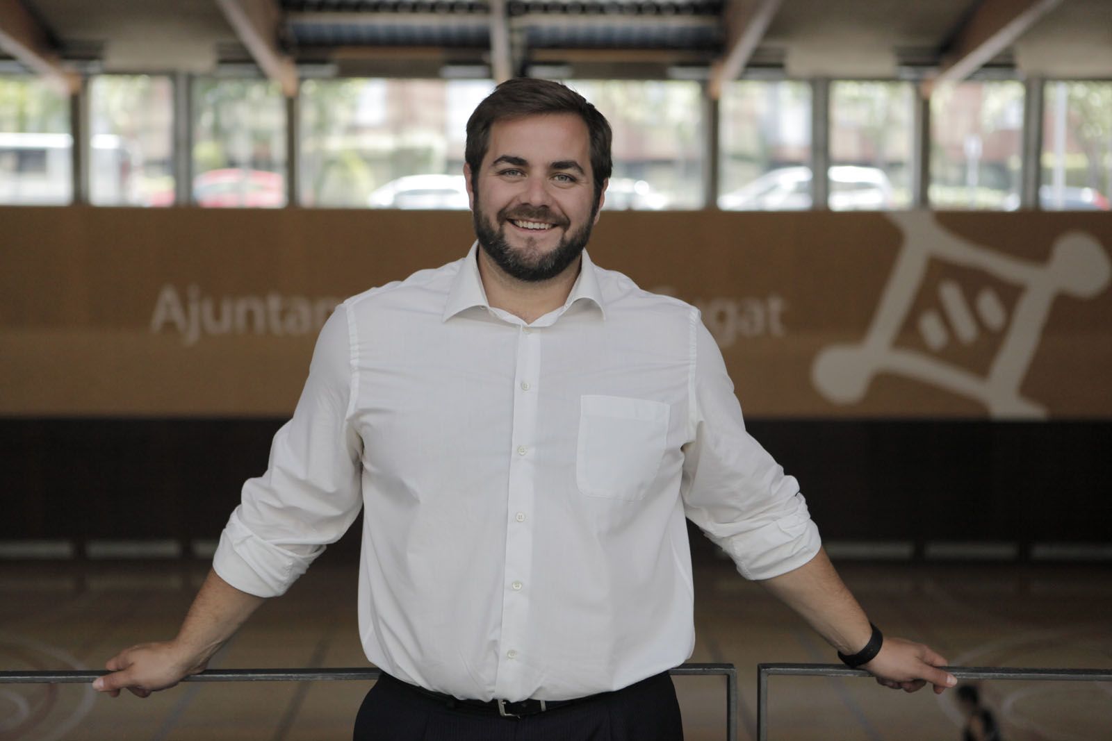 Eloi Rovira, aquest dimarts, 7 de juliol, al Pavelló 3. FOTO: Artur Ribera