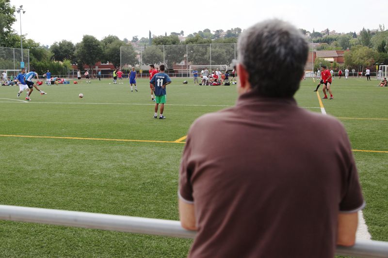 6è Torneig de 12 hores de Futbol 7 al Camp municipal Mira-sol. FOTOS: Lali Puig