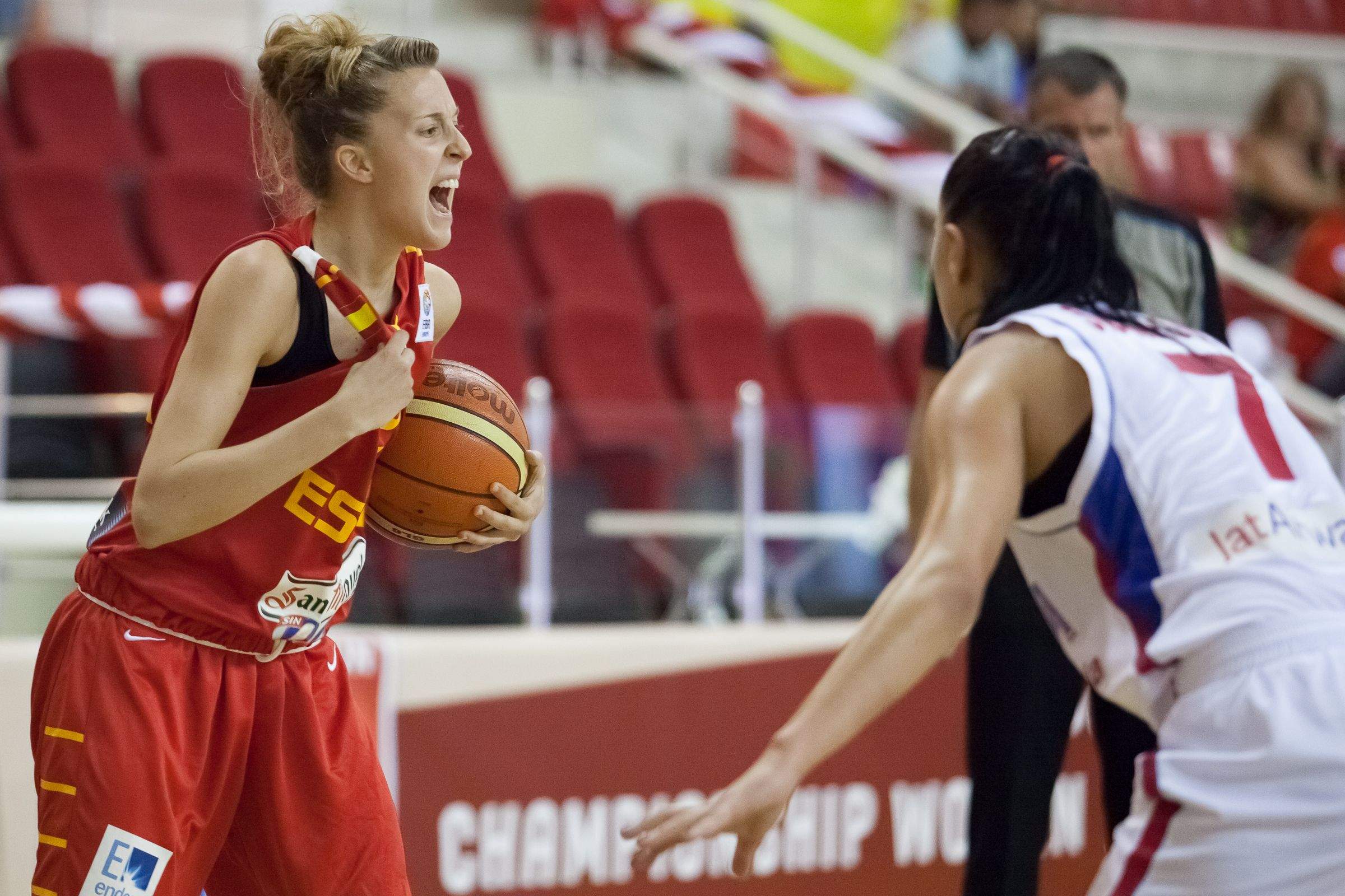 Itziar Llobet va jugar amb la selecció espanyola fins la categoria sub-20. FOTO: Cedida