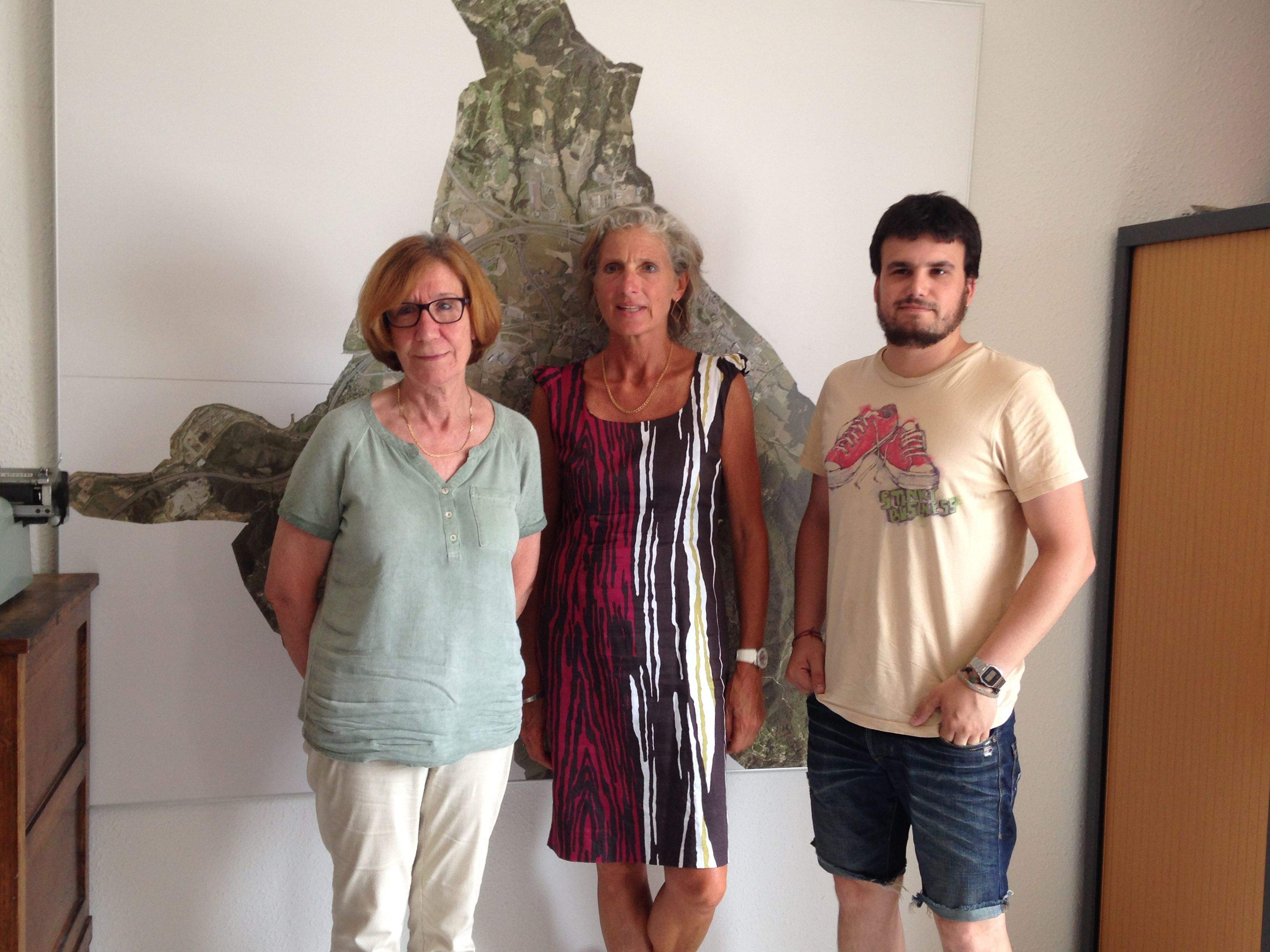 Casamitjana, Reyes i Gutiérrez. FOTO: C. Caballé