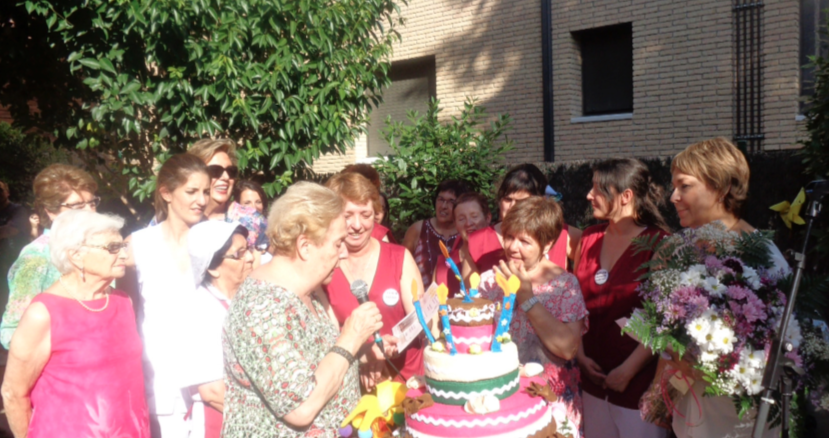 La festa de celebració va ser a la mateixa residència. FOTO: Cedida