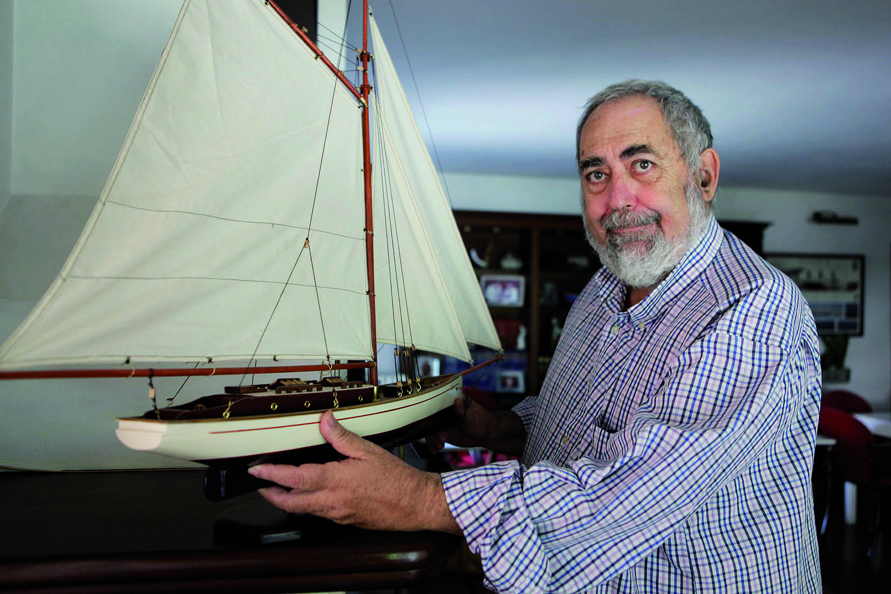 Manuel Lobera, fundador de l’Escola Nàutica FOTO: Artur Ribera