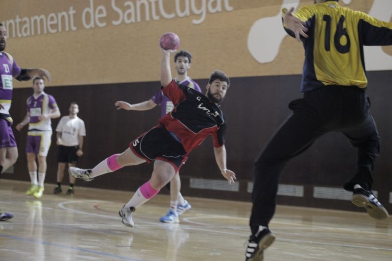 El CH Sant Cugat, de 1a Estatal, rebrà el Barça, de la Lliga ASOBAL. FOTO: Artur Ribera