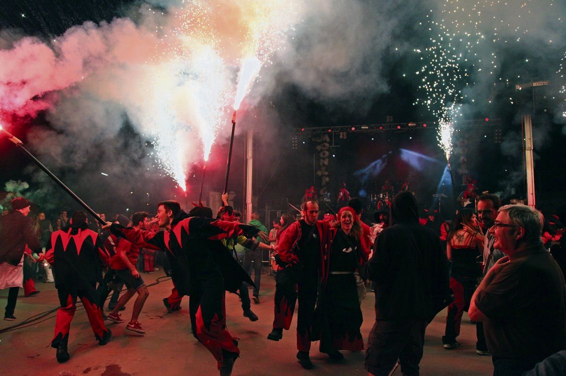 Durant la festa hi haurà dos correfocs  FOTO: Lali Puig